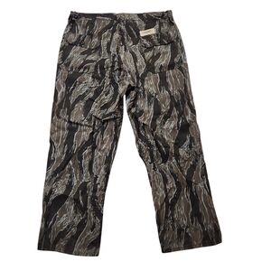 Vintage Ranger Outdoor Tiger Camouflage Hunting Pants Size XL Made In USA.